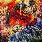 Umberto Boccioni Visioni simultanee oil painting artist